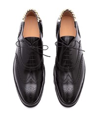 Chaussures brogues en cuir noires JW Anderson