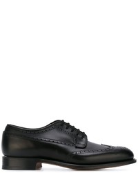 Chaussures brogues en cuir noires Church's