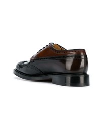 Chaussures brogues en cuir noires Church's