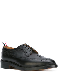 Chaussures brogues en cuir noires Thom Browne