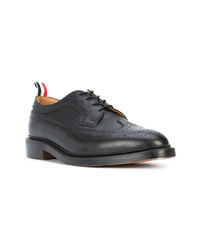 Chaussures brogues en cuir noires Thom Browne