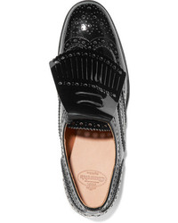 Chaussures brogues en cuir noires Church's