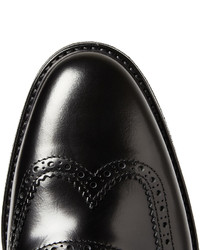 Chaussures brogues en cuir noires Common Projects