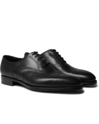 Chaussures brogues en cuir noires Edward Green