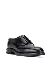 Chaussures brogues en cuir noires Church's