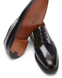 Chaussures brogues en cuir noires Church's