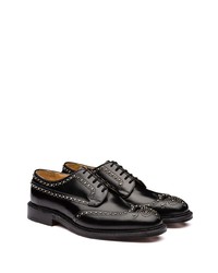 Chaussures brogues en cuir noires Church's