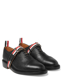 Chaussures brogues en cuir noires Thom Browne