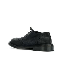 Chaussures brogues en cuir noires Marsèll