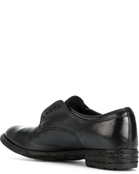Chaussures brogues en cuir noires Officine Creative
