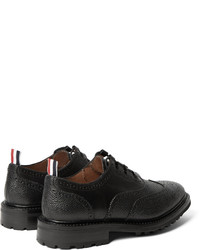 Chaussures brogues en cuir noires Thom Browne