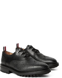 Chaussures brogues en cuir noires Thom Browne