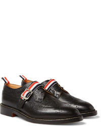 Chaussures brogues en cuir noires Thom Browne