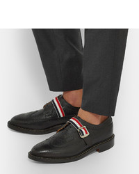 Chaussures brogues en cuir noires Thom Browne