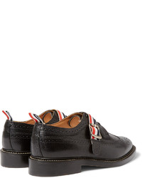 Chaussures brogues en cuir noires Thom Browne