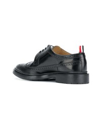 Chaussures brogues en cuir noires Thom Browne