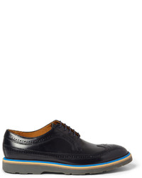 Chaussures brogues en cuir noires Paul Smith