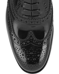 Chaussures brogues en cuir noires Church's