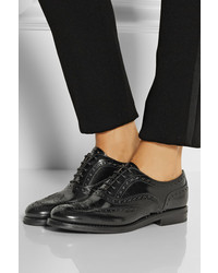 Chaussures brogues en cuir noires Church's