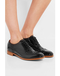 Chaussures brogues en cuir noires Church's