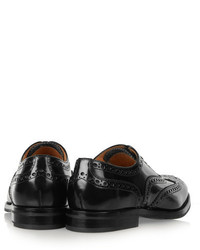 Chaussures brogues en cuir noires Church's