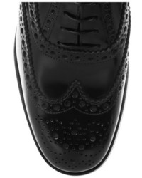 Chaussures brogues en cuir noires Church's