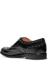 Chaussures brogues en cuir noires Church's