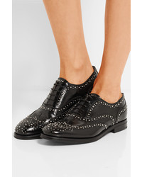 Chaussures brogues en cuir noires Church's