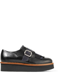 Chaussures brogues en cuir noires Tod's