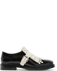 Chaussures brogues en cuir noires Tod's