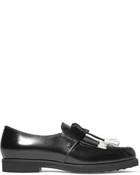 Chaussures brogues en cuir noires Tod's