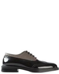 Chaussures brogues en cuir noires Vivienne Westwood