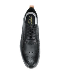 Chaussures brogues en cuir noires Cole Haan