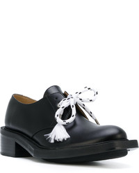 Chaussures brogues en cuir noires Aalto