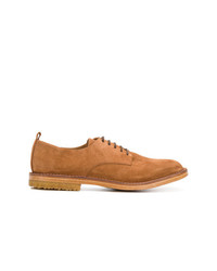 Chaussures brogues en cuir tabac Buttero