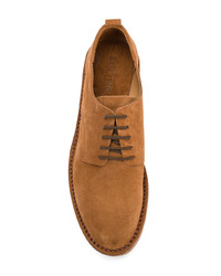 Chaussures brogues en cuir tabac Buttero