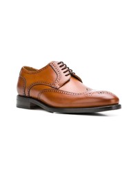 Chaussures brogues en cuir tabac Berwick Shoes