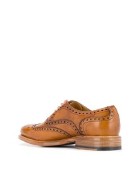 Chaussures brogues en cuir tabac Berwick Shoes