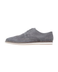 Chaussures brogues grises Pier One