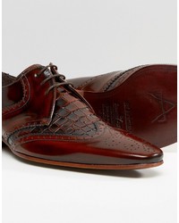 Chaussures brogues marron Jeffery West