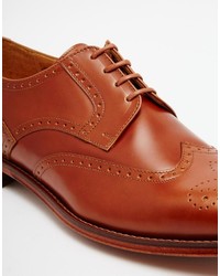 Chaussures brogues marron Paul Smith