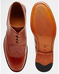Chaussures brogues marron Paul Smith