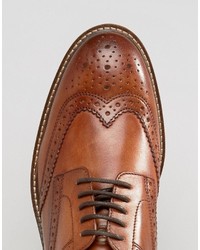 Chaussures brogues marron Base London