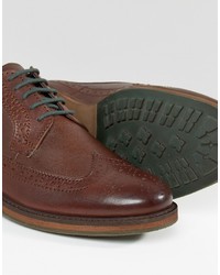 Chaussures brogues marron Dune