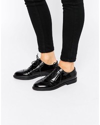 Chaussures brogues noires Asos