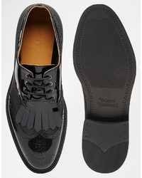 Chaussures brogues noires Vivienne Westwood