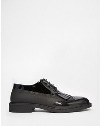 Chaussures brogues noires Vivienne Westwood