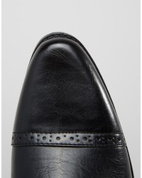 Chaussures brogues noires Asos