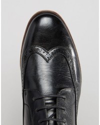 Chaussures brogues noires Asos