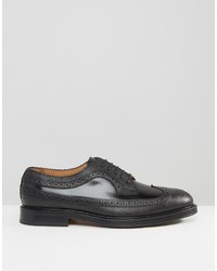 Chaussures brogues noires Selected